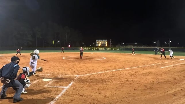 Junior Short stop Addison Bittner hits a 2-Run Homerun vs. McBee. (Video courtesy of Tonya Melton)