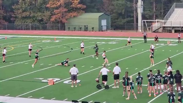 LB reads the QB and pursues the receiver and stops her for a short gain