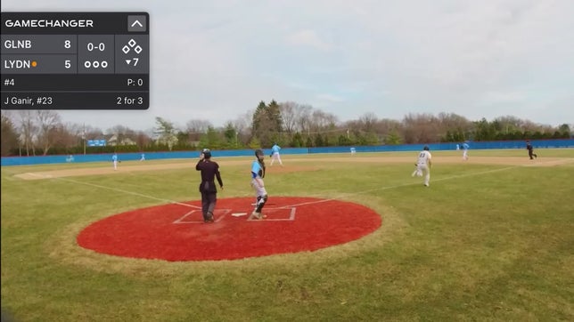 Drove a ball over the Center Fielders head for 2 bases.