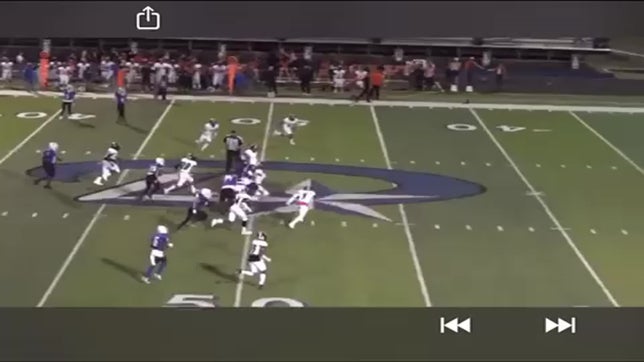 8 carries for 91 yards