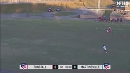 #19 scores on tunstall