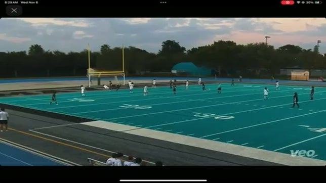 Uruguayo Santiago Calabuig's goal vs Franklin Academy