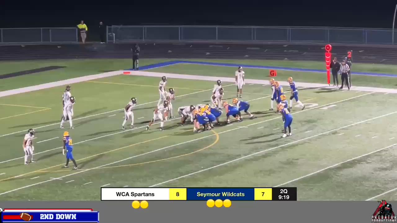 Waterbury Career Academy week 10 highlights vs Seymour High School