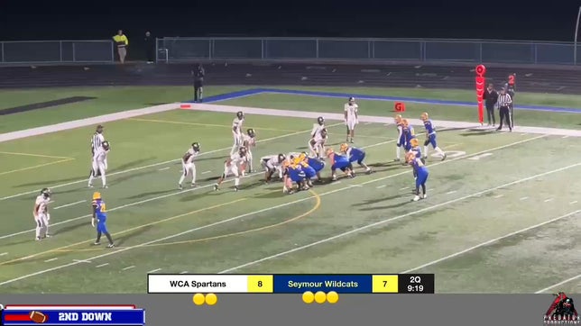 Waterbury Career Academy Spartans week 10 highlights vs Seymour Wildcats