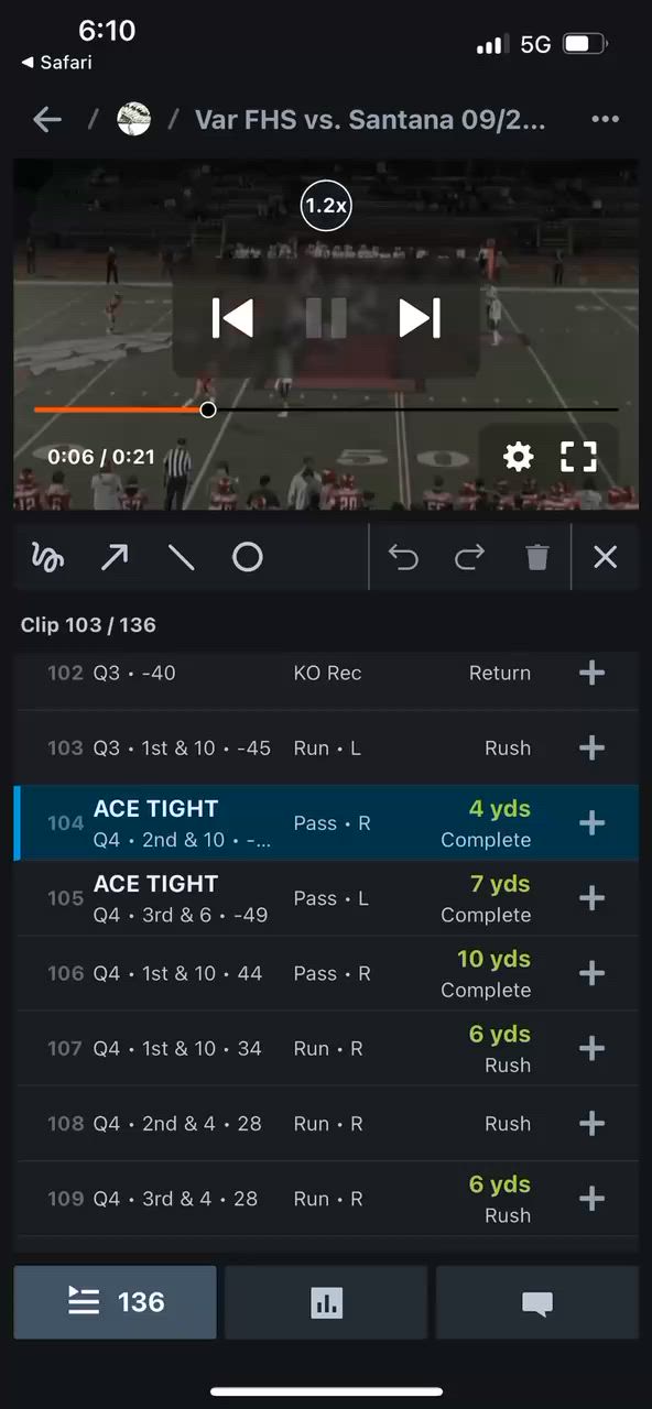 FHS vs Santana 9/26/25