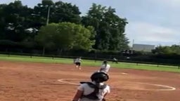 Centerfield catch running
