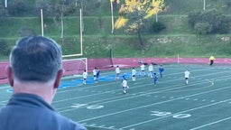 Cavers "heading" for a goal