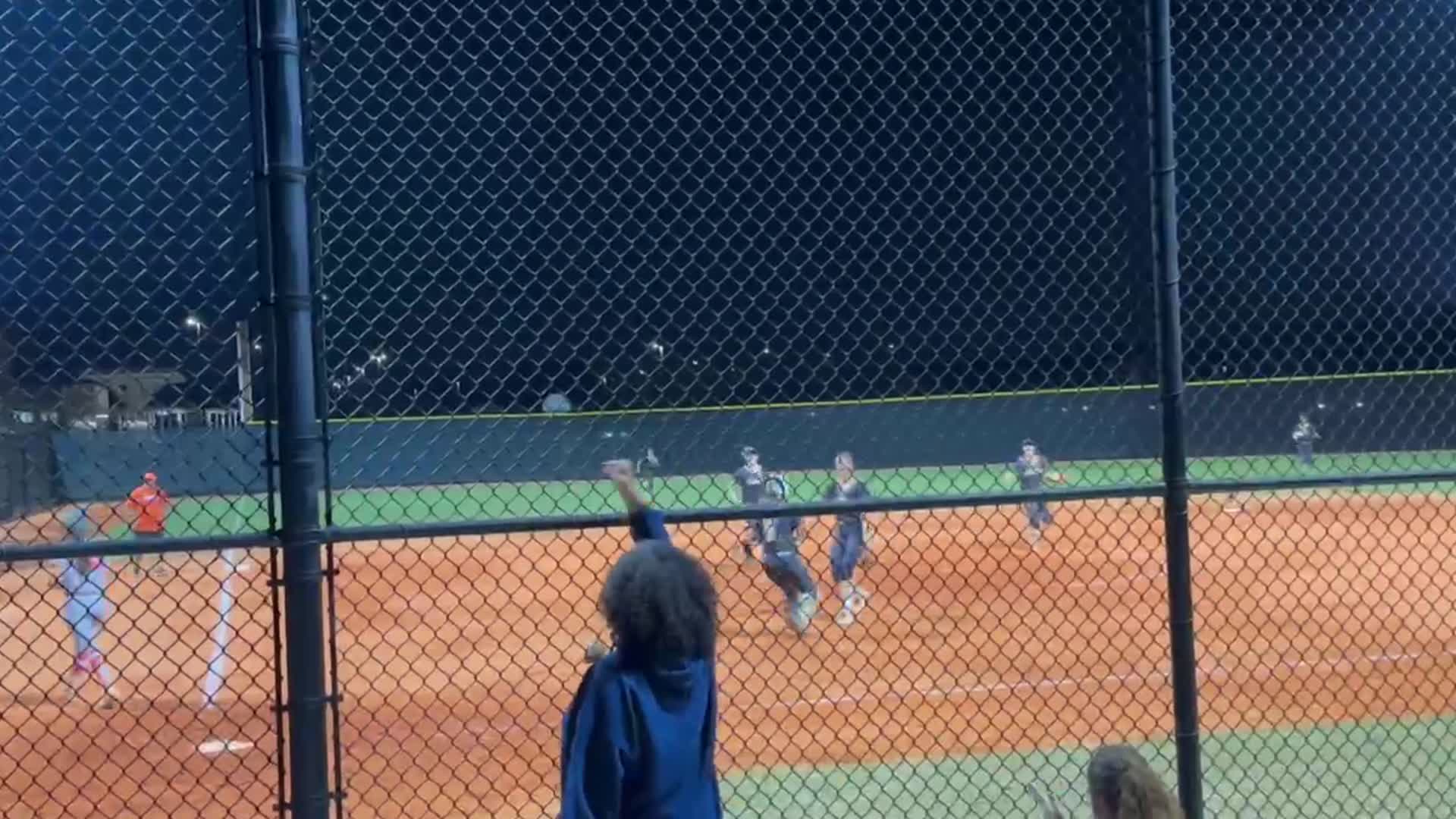 Libby Levendoski throws Shutout