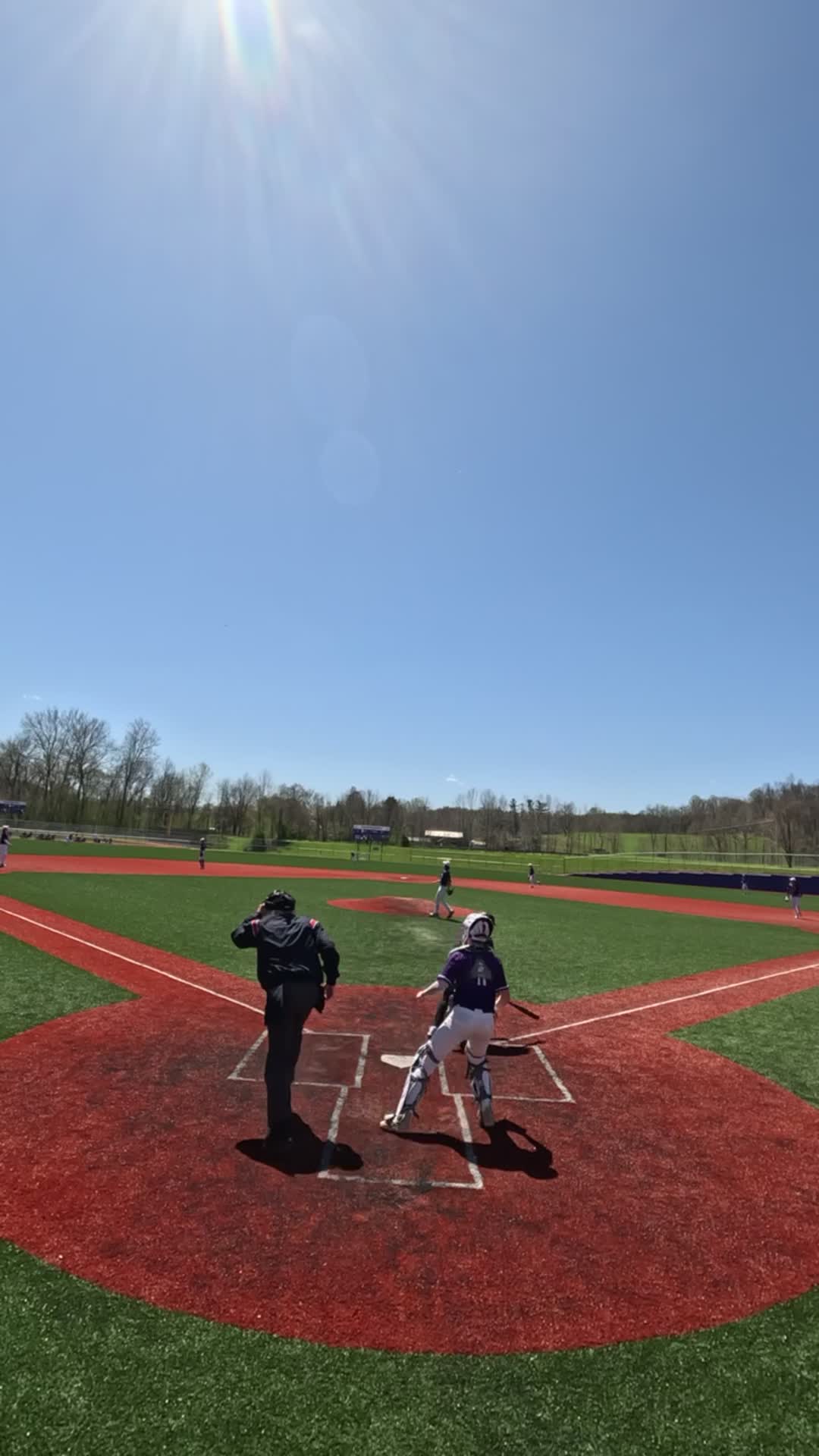 Left Field at Logan High School 360+ solo HR