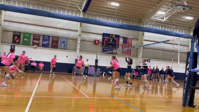 St Mary's dig pink match