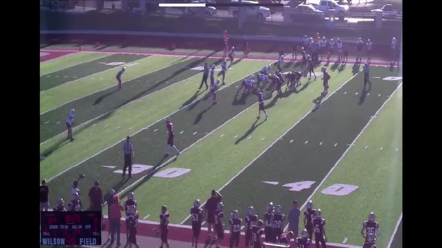 30 yard td reception Sept 2022