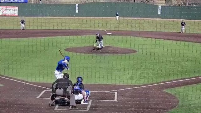 Every good pitcher knows he needs those other guys to help him out. Great snag here by 2B Karter Lee