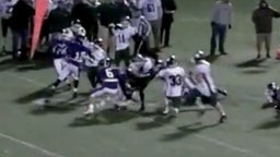 QB breaks 7 tackles & takes it to the house
