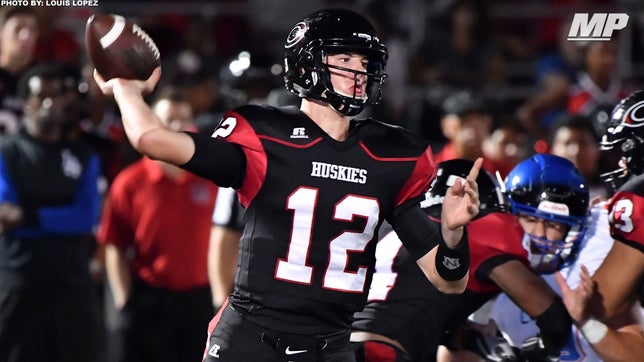 Senior highlights of Corona Centennial's (CA) 5-star quarterback Tanner McKee.