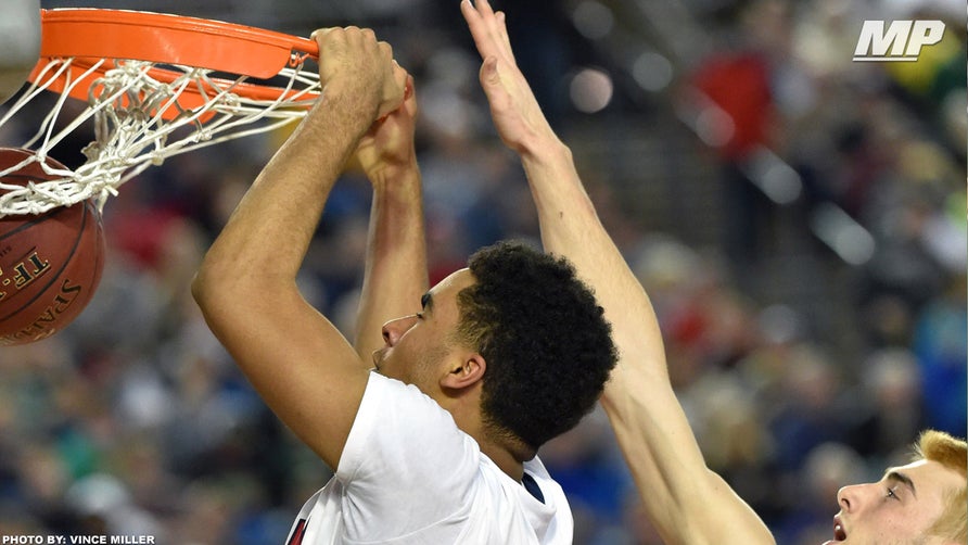 Highlights of 5-star forward Jontay Porter from his junior season at Nathan Hale (WA).