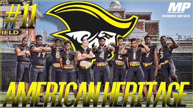 View images by photographer Randy Sartin from preseason photo shoot with No. 11 American Heritage (Fla.)