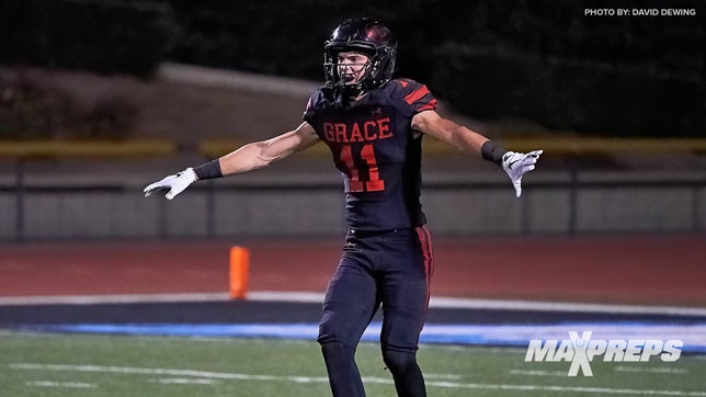 Highlights on No. 10 Grace Brethren hangs on to beat Westlake (Westlake Village) 42-38.