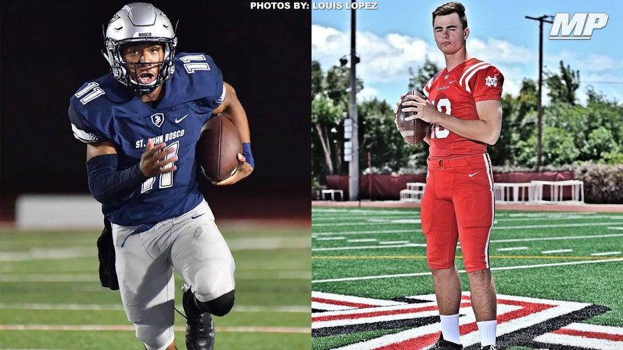 Zack Poff takes at look at one of the biggest games of the high school football season as No. 4 Mater Dei takes on No. 7 St. John Bosco in a huge Trinity League game.