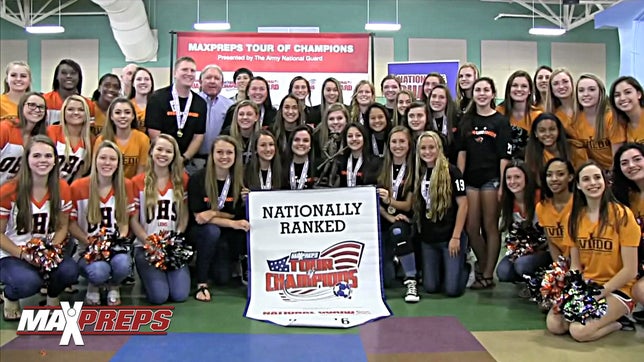 The MaxPreps Tour of Champions presented by the Army National Guard, stopped at Oviedo (FL) to present the girls soccer team with the prestigious Army National Guard National Rankings Trophy. Video by: Brian Kane