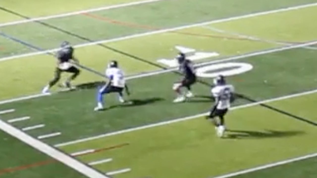 Wide receiver can't be stopped