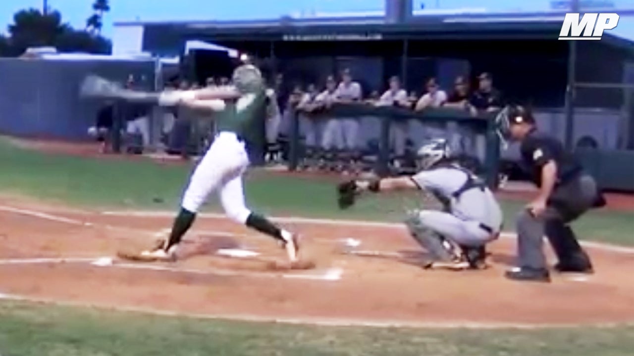 Matthew McDonald homers in honor of fallen veteran