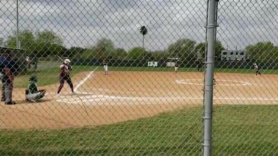 Madison Anne Lopez 2run Home Run