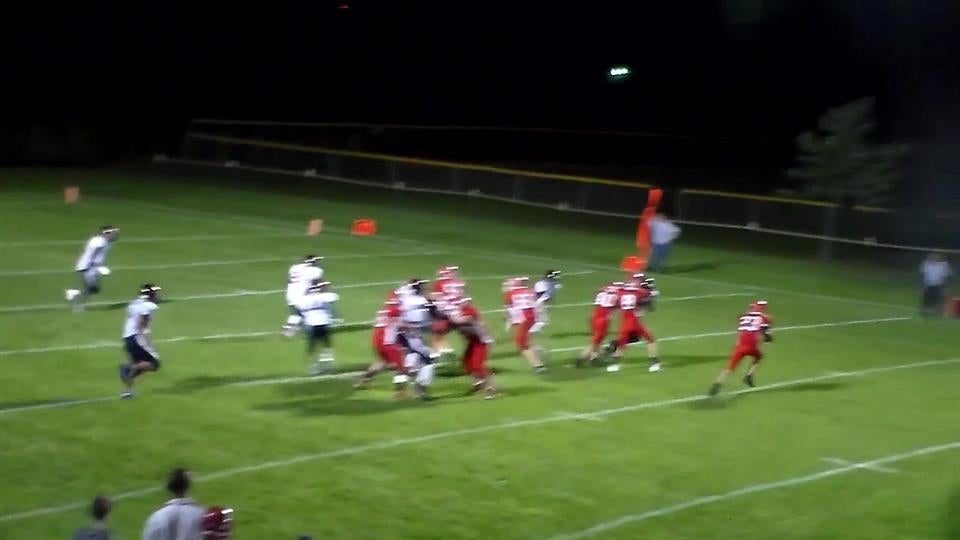 AJ Cutback against Madison Academy 2018