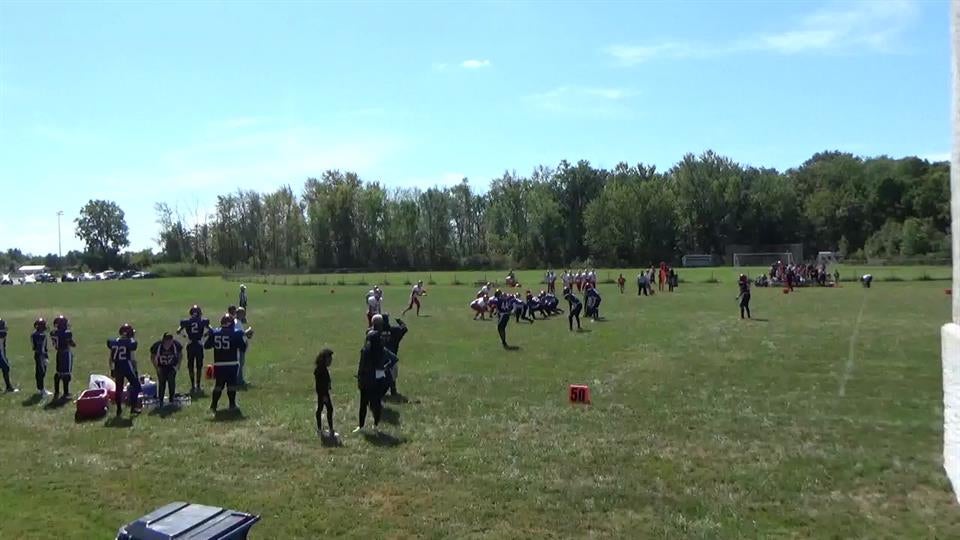 Dufty Pitch for First Down v Madison