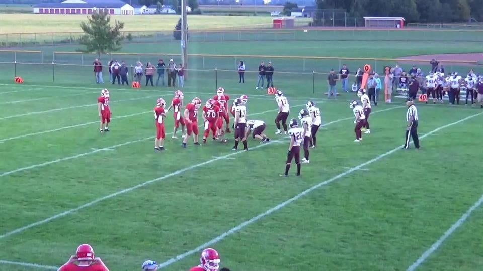 Kennedy to Wilkins for 30 v Mayville