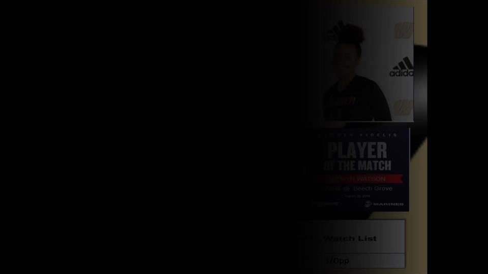 Ben Davis Volleyball Invitational 2019 - #21 Jasmyn Watson - WCHS - Video 1 of 2