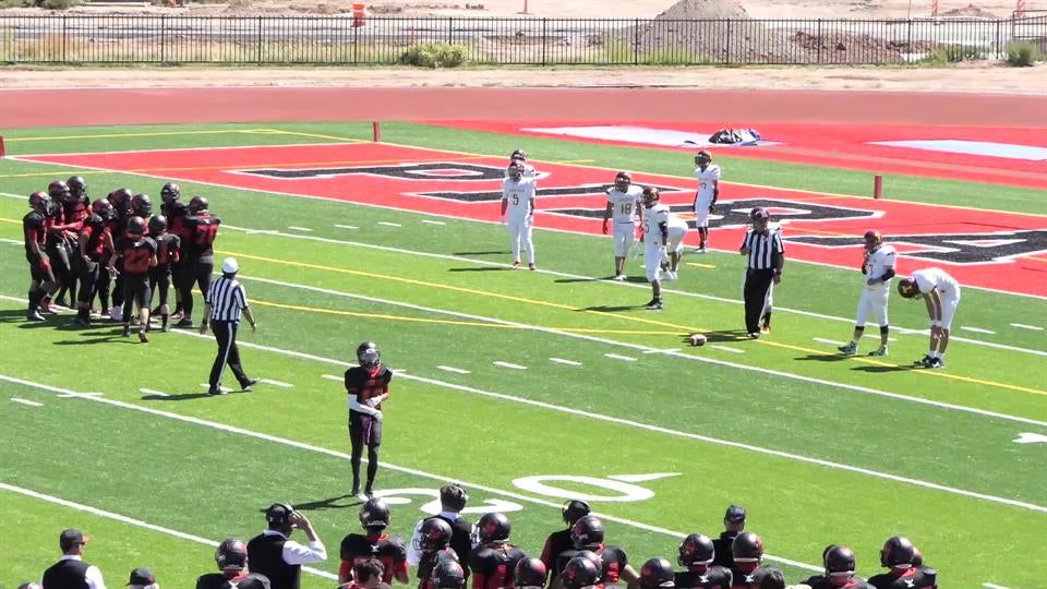 Adrian Ortega #40 Reception Touchdown