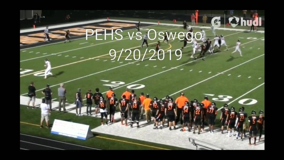 Kyle Taylor CB vs Oswego