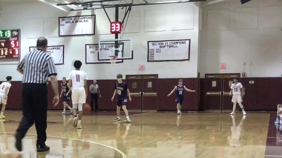 Villafane Drains a Corner Triple