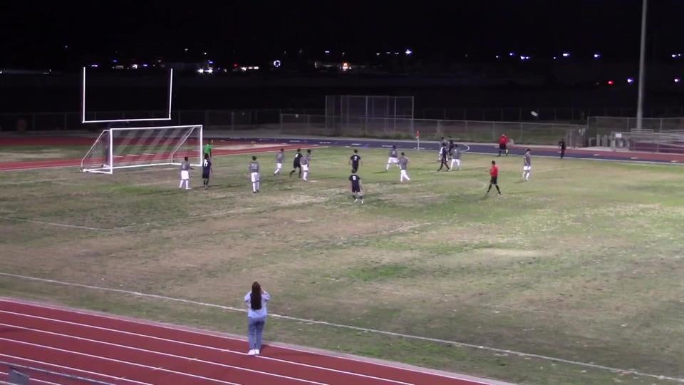 Adriel Sanchez #17 scores