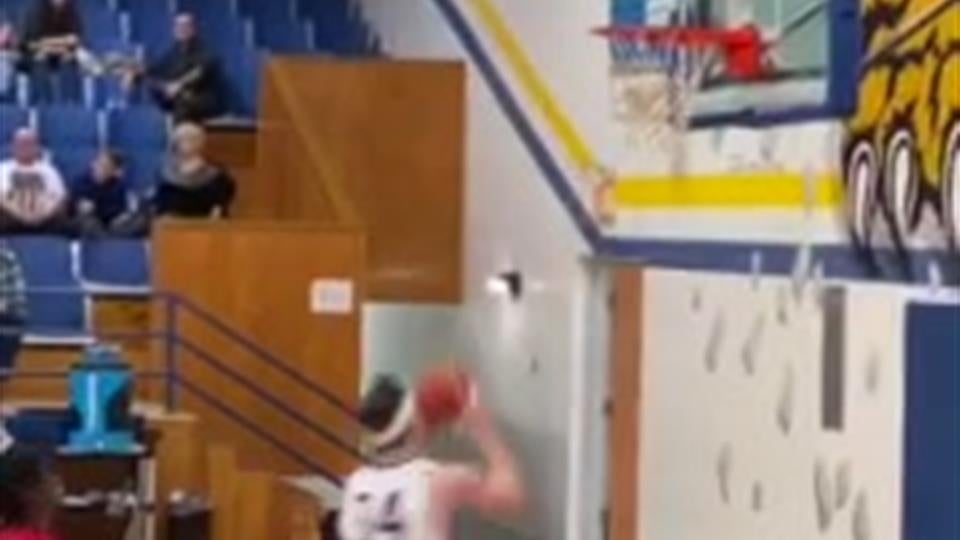 Hayden with a dunk