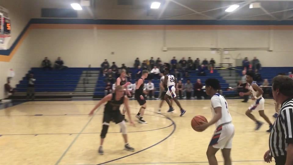 TJ Hannah 6'6" Forward - Pikeville Ky vs Saltillo