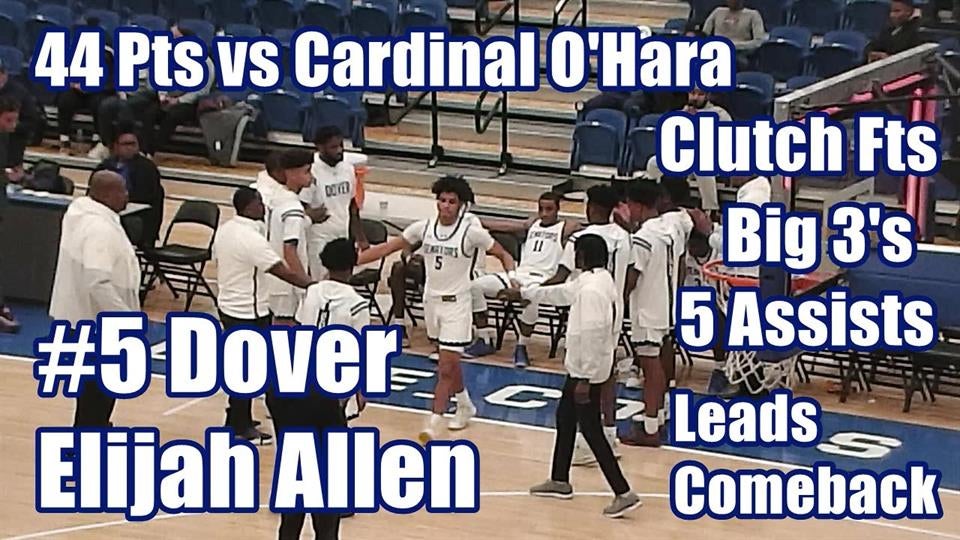 Elijah Allen 44 pts vs Cardinal O'Hara