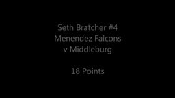 Highlights of Seth Bratcher #4 of the Menendez High School (St. Augustine, FL) 2019-20 Varsity Season