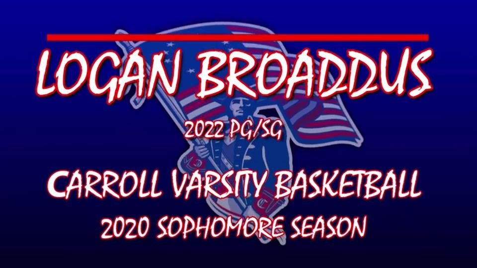 Logan Broaddus 2022 Sophomore