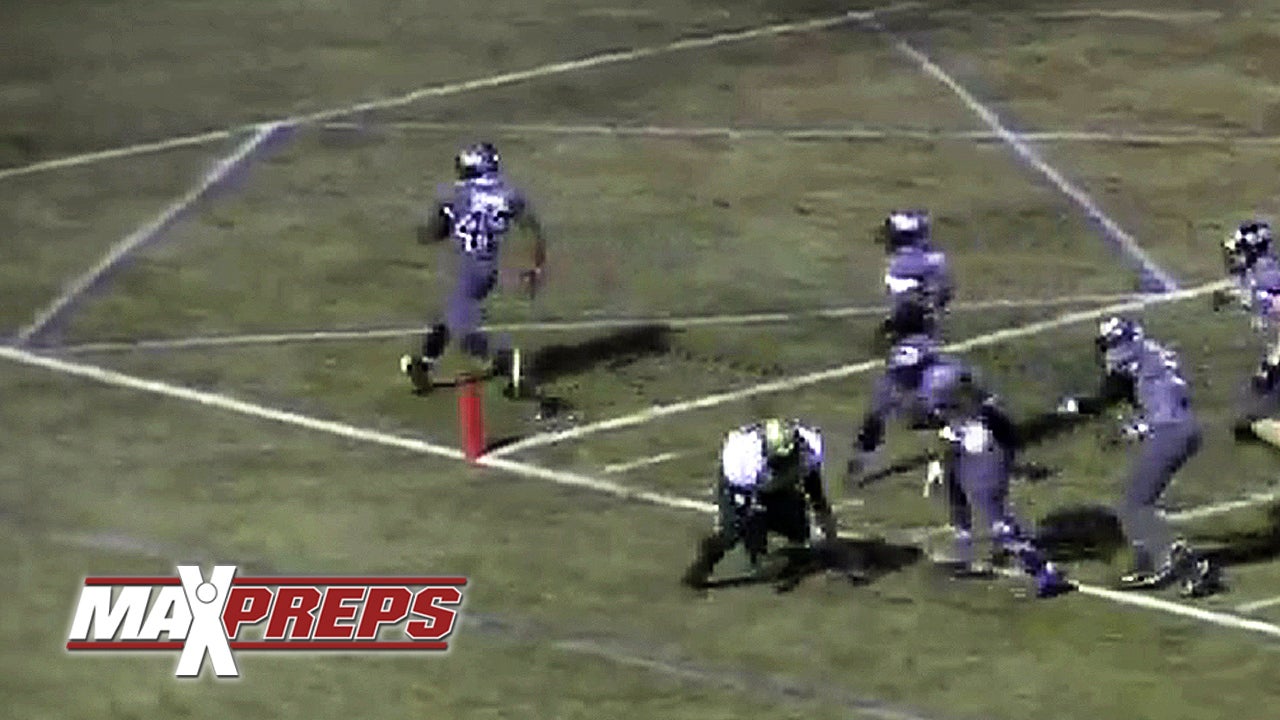 Mega Hit causes 45yd defensive TD #MPTopPlay
