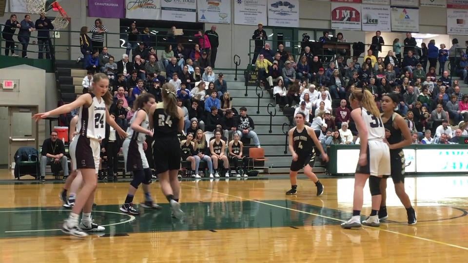 Brennan Scores off an Inbound Pass