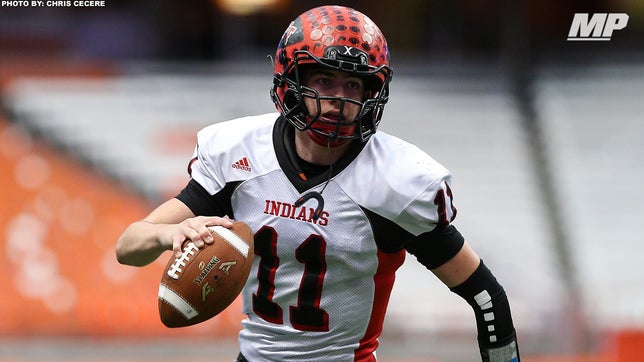 Highlights of Glens Falls (NY) Joe Girard III, a 4-star basketball recruit. He finished the game with 278 yards passing and four total touchdowns in their 43-14 win over Schuylerville (NY).