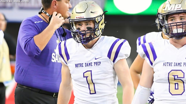Notre Dame Prep's (AZ) Jake Smith went for five touchdowns in their season opener and followed that up with a six touchdown performance in their 41-27 win over Sunnyslope (AZ).