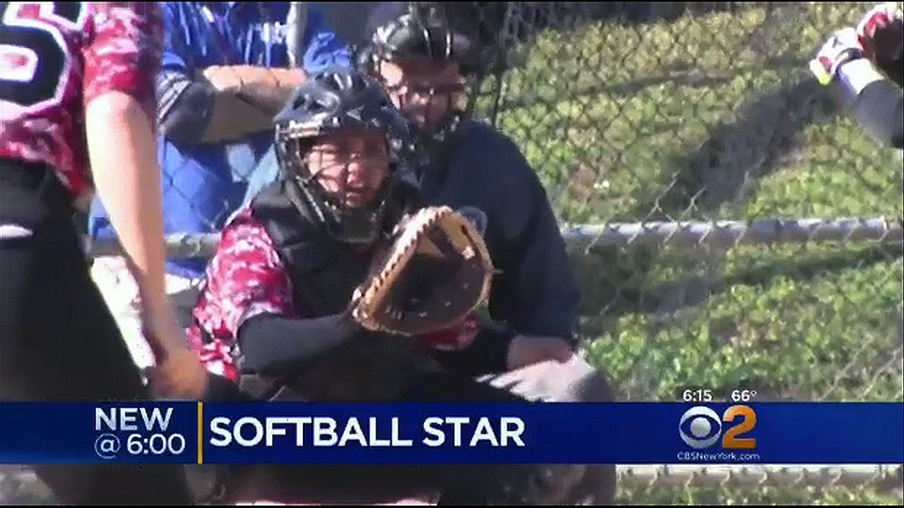One-Handed Softball Star Kim Basile