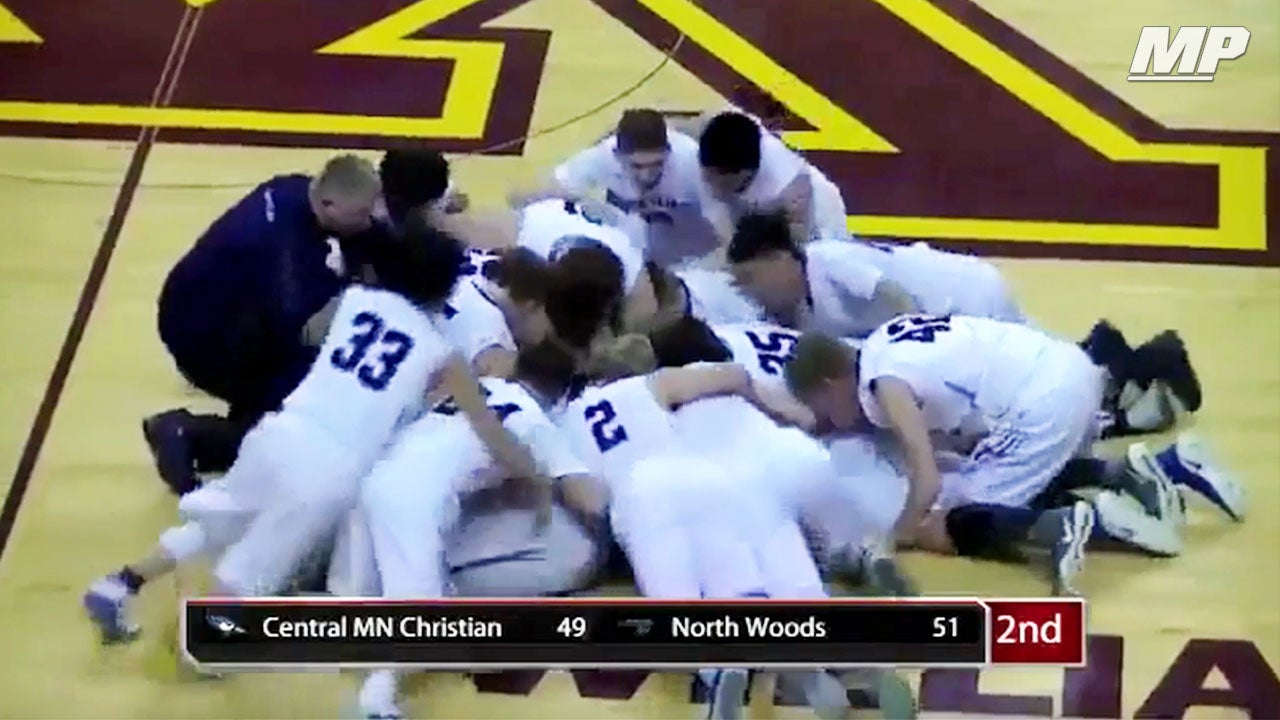 Half-court buzzer beater