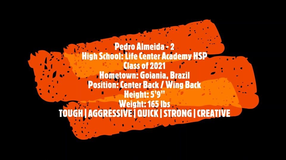 Pedro Almeida CB / WB class of 2022