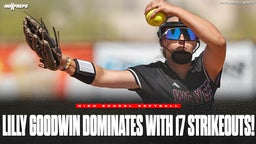 Lilly Goodwin dominates in the circle with 17 strikeouts!