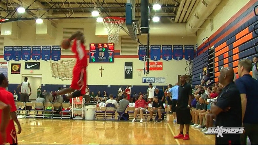 Kwe'Shaun Parker of Wesleyan Christian Academy in North Carolina is known for his dunking.  Is interested in Rutgers and Wake Forest.