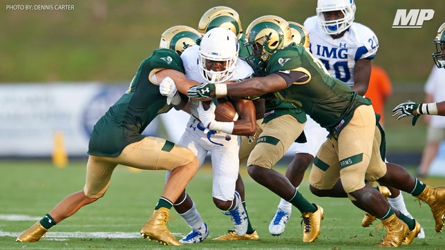 Photos from one of the top games of the 2016 high school football season, IMG Academy (FL) vs. Grayson (GA).