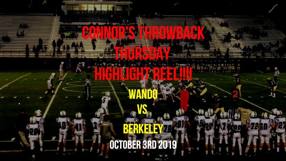 Connor Theriault's Throwback Thursday